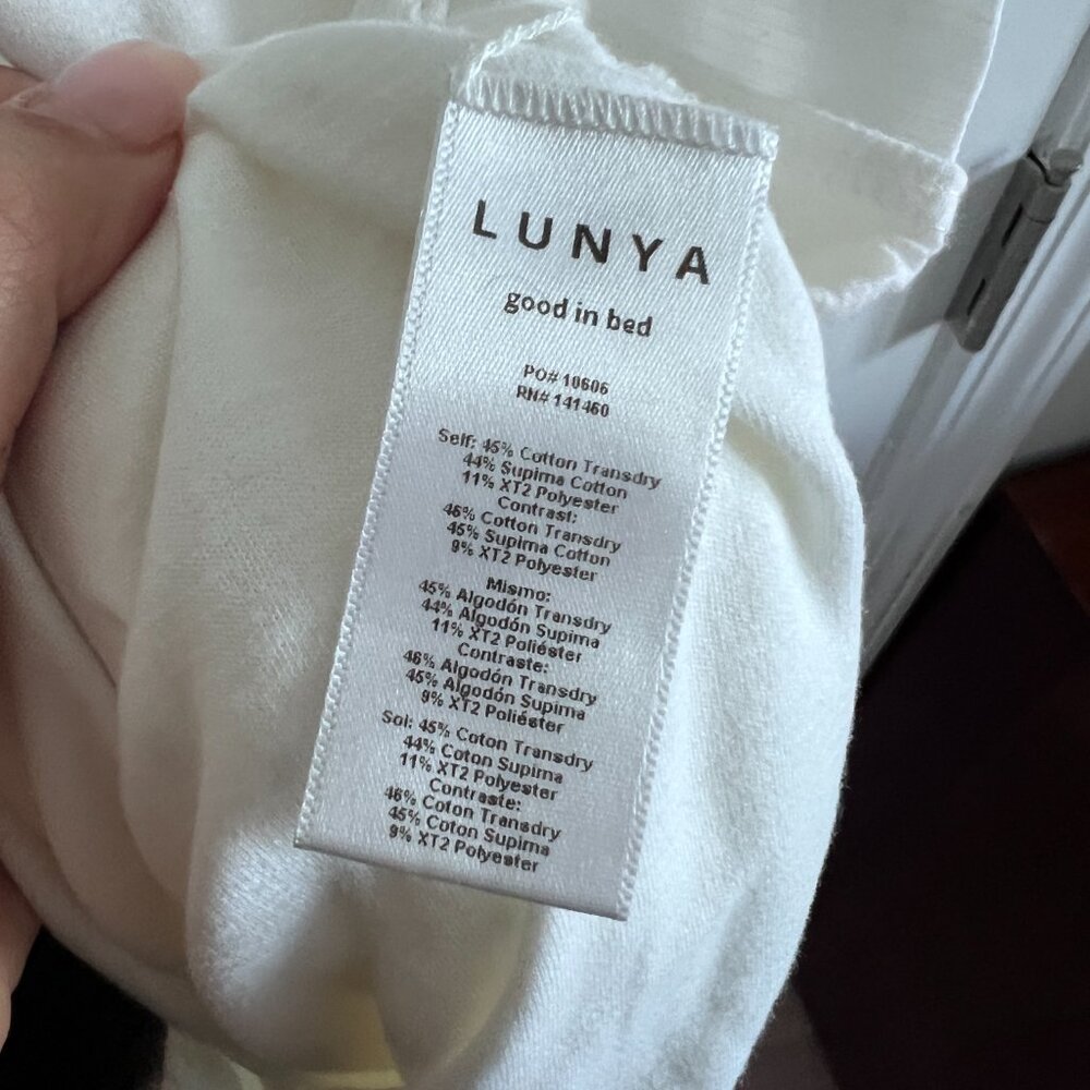 Lunya Cool Paneled Sleeveless Maxi Dress in Sincere White - Picture 11 of 12